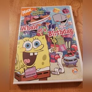 Nickelodeon Spongebob Squarepants DVD Whale of a Birthday 2006